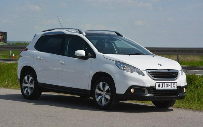 Peugeot 2008 cena 36600 przebieg: 140657, rok produkcji 2015 z Sieniawa małe 352